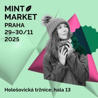 Dnes do 18.00 a zítra od 10.00 do 16.00 se můžeme osobně potkat ma @mintmarket.cz v Holešovické tržnici v hale č.13....